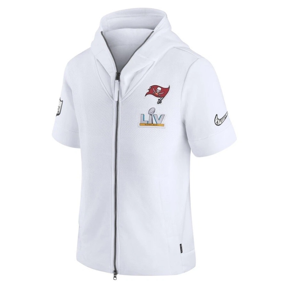 Tampa Bay Buccaneers Nike Super Bowl LV Diamond Showout Full Zip Hoodie Men’s XL